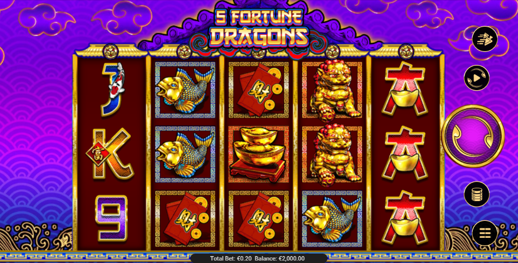 5 Fortune Dragons