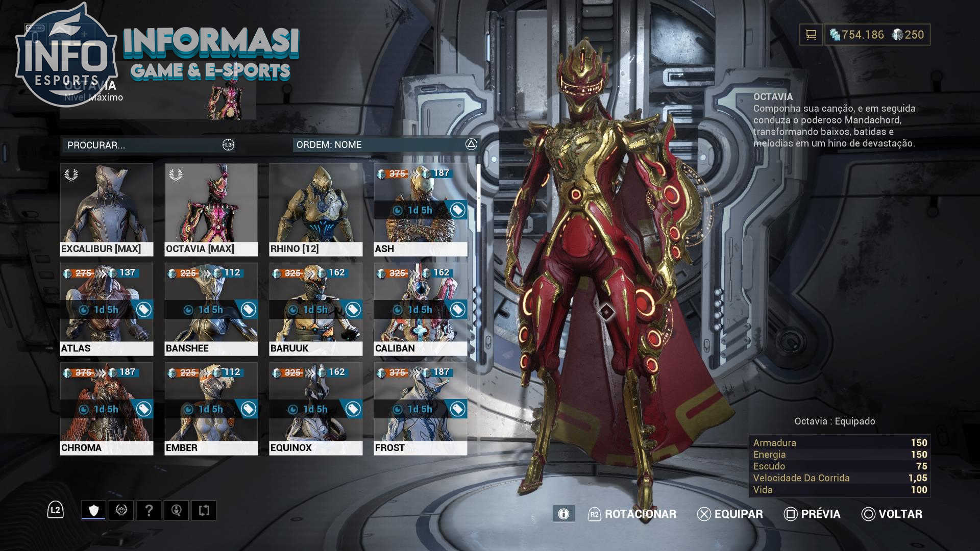 Top Warframe untuk Pemain Baru: Frame yang Wajib Dimilik