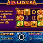 5 Singa Mengamuk: Pecahkan Jackpot di 5 Lions Slot