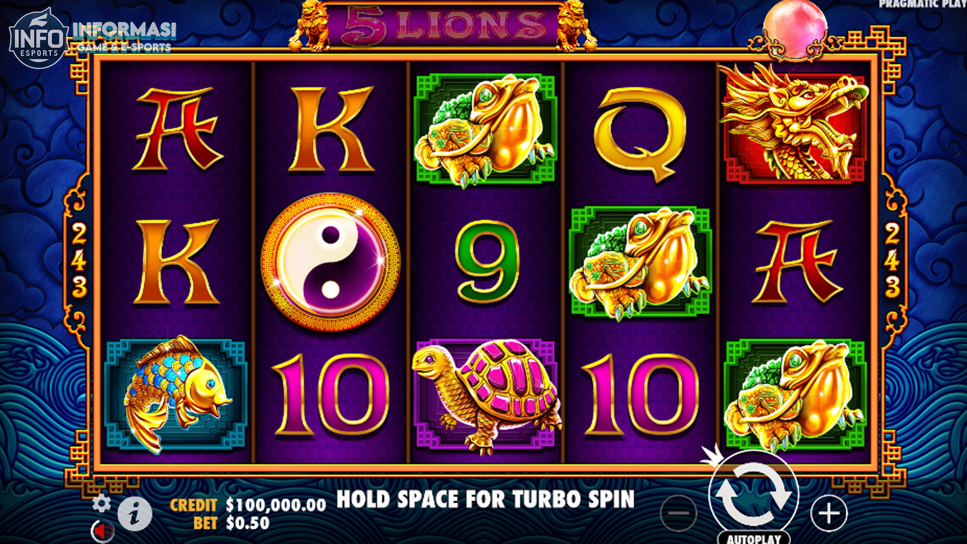 5 Singa Mengamuk: Pecahkan Jackpot di 5 Lions Slot